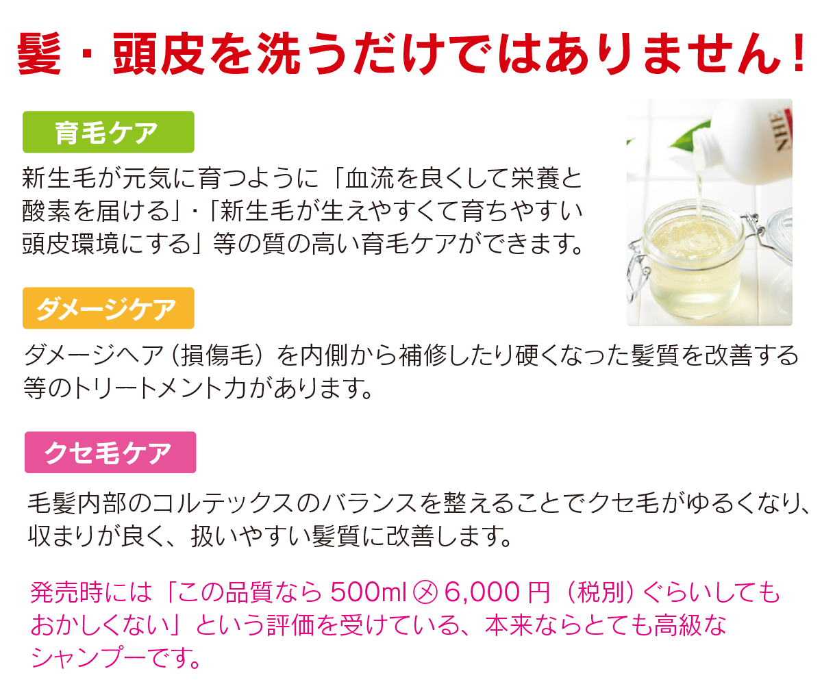 NHEモイストリペアシャンプー